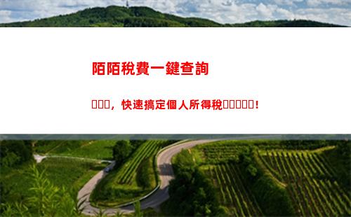 快速查詢個稅繳費  一鍵了解稅率、免征額、免稅項目！
